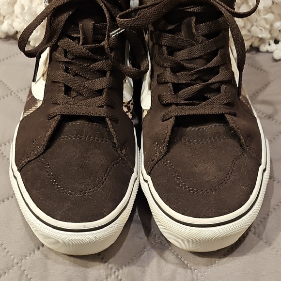 Vans Filmore Hi Brown Plaid Mix High-Tops - Picture 3 of 16